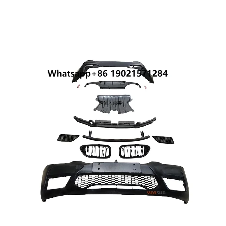 

G30 G38 M5 Front Bumper with Grille Rear Bumper Body Kit for G30 2018 2019