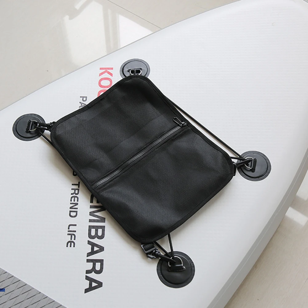 الوقوف مجداف مجلس سطح السفينة حقيبة مقاوم للماء حقيبة شبكية التجديف مع مشبك قابل للتعديل وثابتة في الهواء الطلق تصفح الملحقات