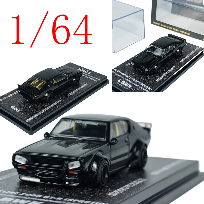 

INNO Diecast 1/64 Scale NISSAN Alloy Model Cars NISSAN SKYLINE 2000 GT-R KPGC110 Play Vehicles Toys for Boys Gift Original Box