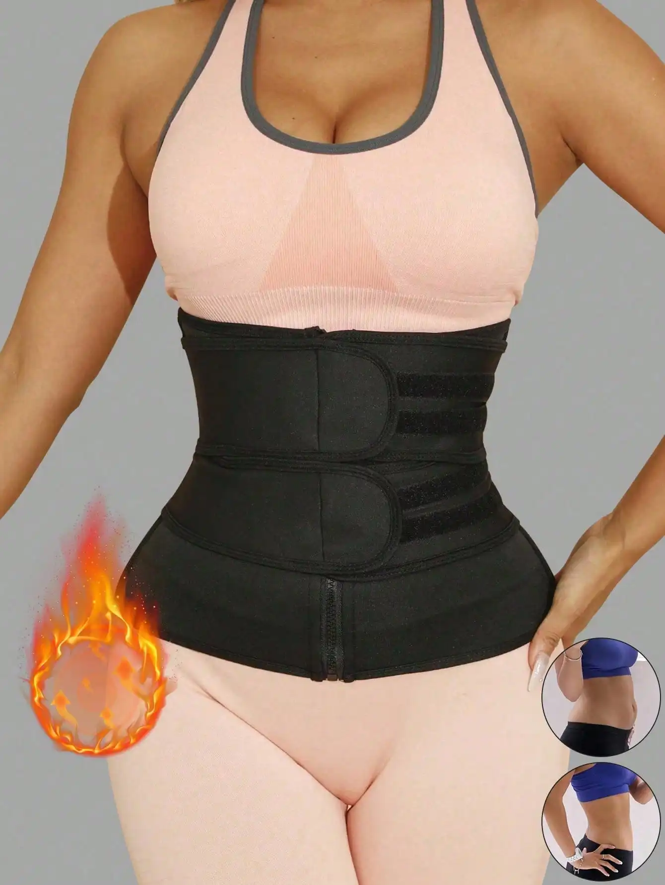 허리 쉐이퍼, 허리 트리머, 여성용 복부 지방 제거 허리 쉐이퍼, 여성용 허리 트리머, 코르셋 허리 트레이너, 여성용 허리 트레이너