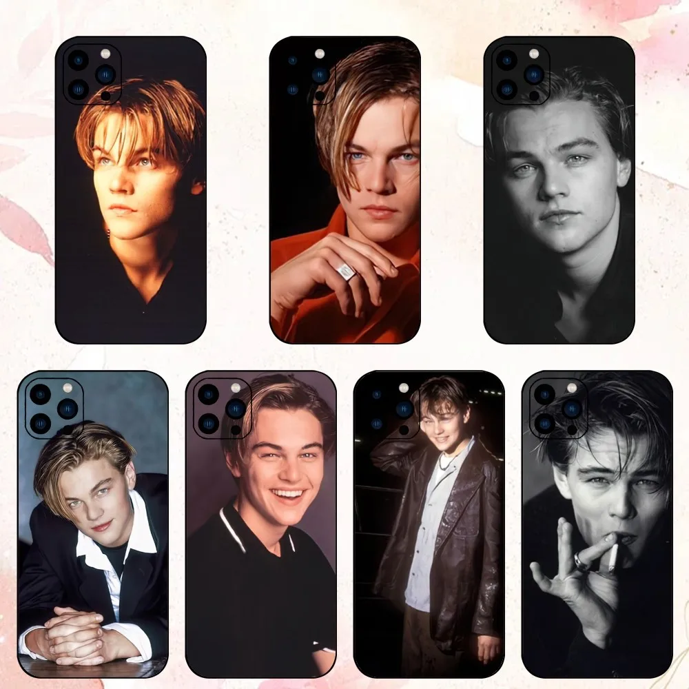 Actor L-Leonardo D-DiCaprio Phone Case For iPhone 15 14 13 12 Mini 11 Pro Max X XR XS 8 SE Plus Cover