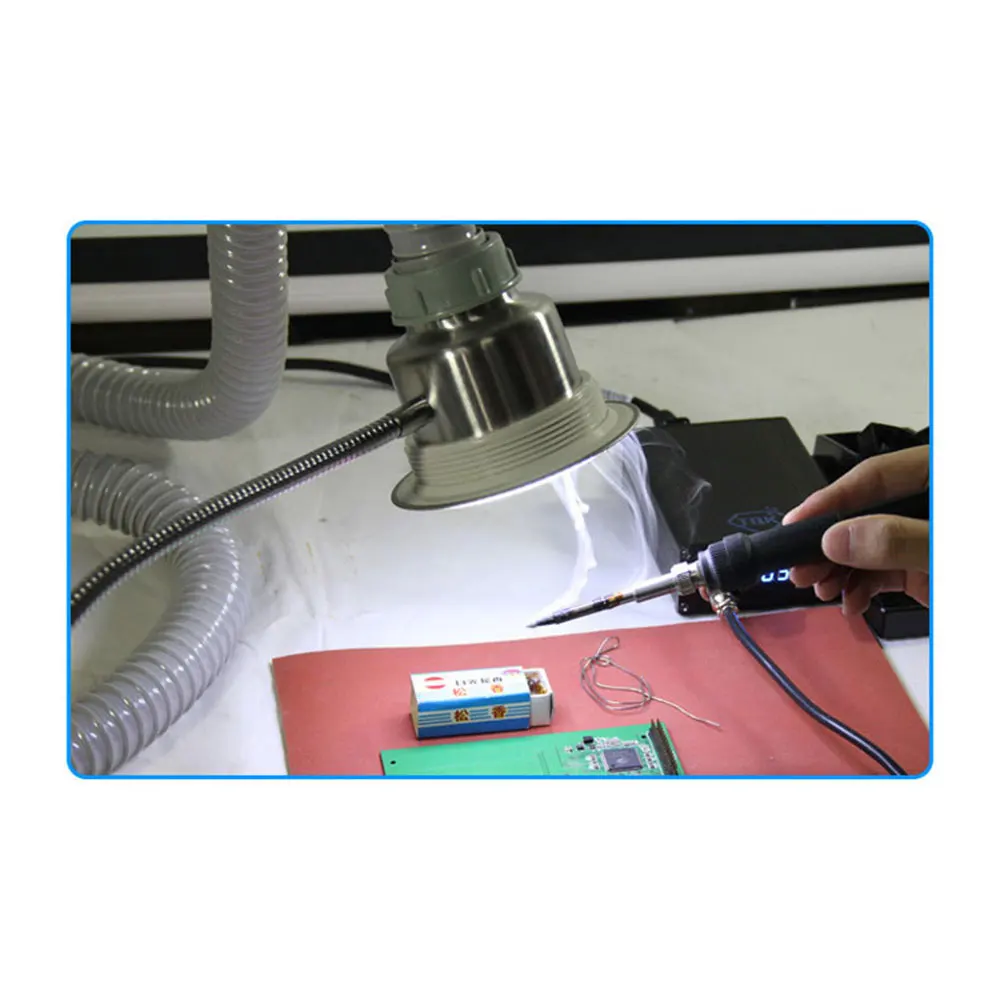 

Anti-static Smoking Instrument Soldering Iron Welding Fume Extractor Mobile Phone Repair Lighting Fume Exhaust Fan 2025 NEW