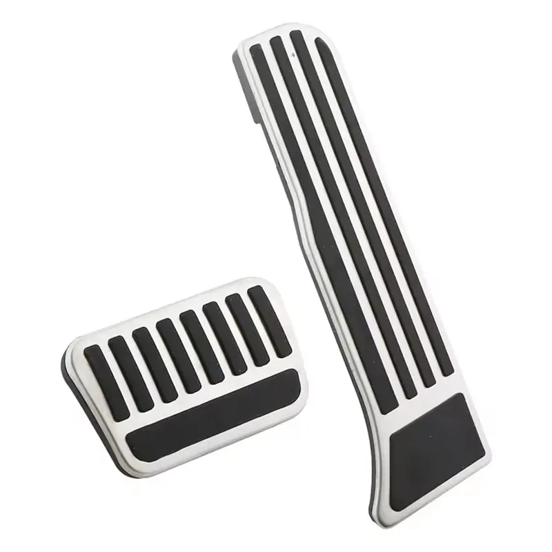 Image of Für BYD Seal U Song Plus DM-I EV 2023-2025 Kompatibles 1er-Set Edelstahl-Pedalabdeckungen für Gas- und Bremspedale