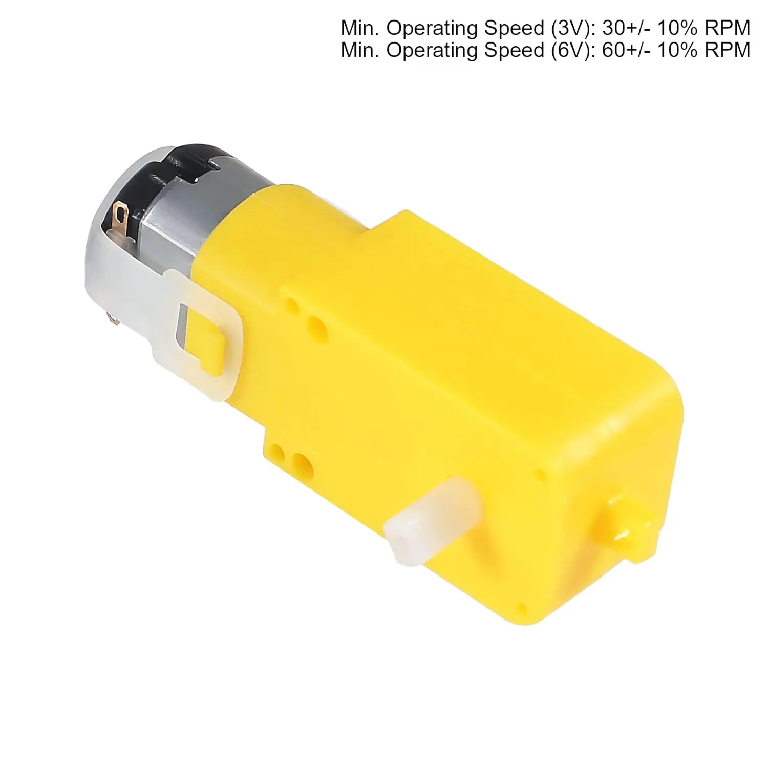 4pcs TT Motor DC 3-6V Gearbox Motor 200RPM Ratio 1:48 albero motore con cavo da 2.54mm per Robot Smart Car fai da te