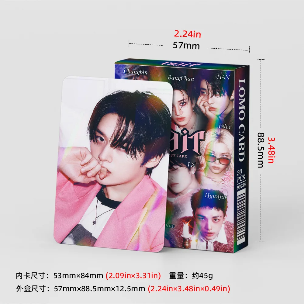 جديد 30 بطاقة ليزر STRAYKIDS Special DO IT بطاقة فلاش ستار صور بطاقة SKZ مزدوجة الجوانب LOMO بطاقة مروحة جمع هدية