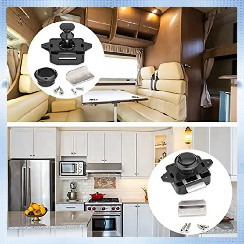 

НОВЫЕ-10 шт. замки, металлические кнопочные дверные замки, мебельные замки, замки для шкафа, дверные замки, черные