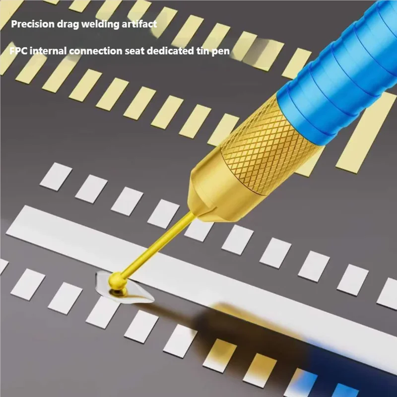 TE-205 Tin Dragging Needle Not Easy to Scratch for Mobile Phone Repair Motherboard PCB Repair Tin Dragging Needle Set