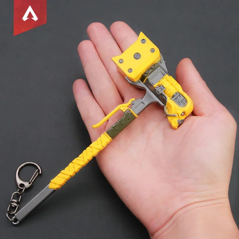 15cm Apex Legenden Erbstück ätzenden Tod Hammer Spiel Schwerter Anime Royal Katana Schlüssel bund Waffe Modell Ornament Junge Geschenke Kinderspiel zeug