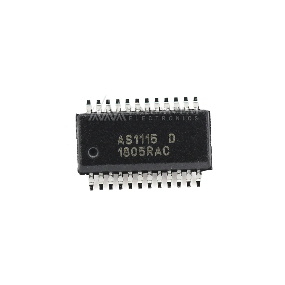 10pcs/Lot  AS1115-BSST  Marking AS1115 D【IC DRVR 64 LED 7SEG 8 DGT 24QSOP】 New and Original