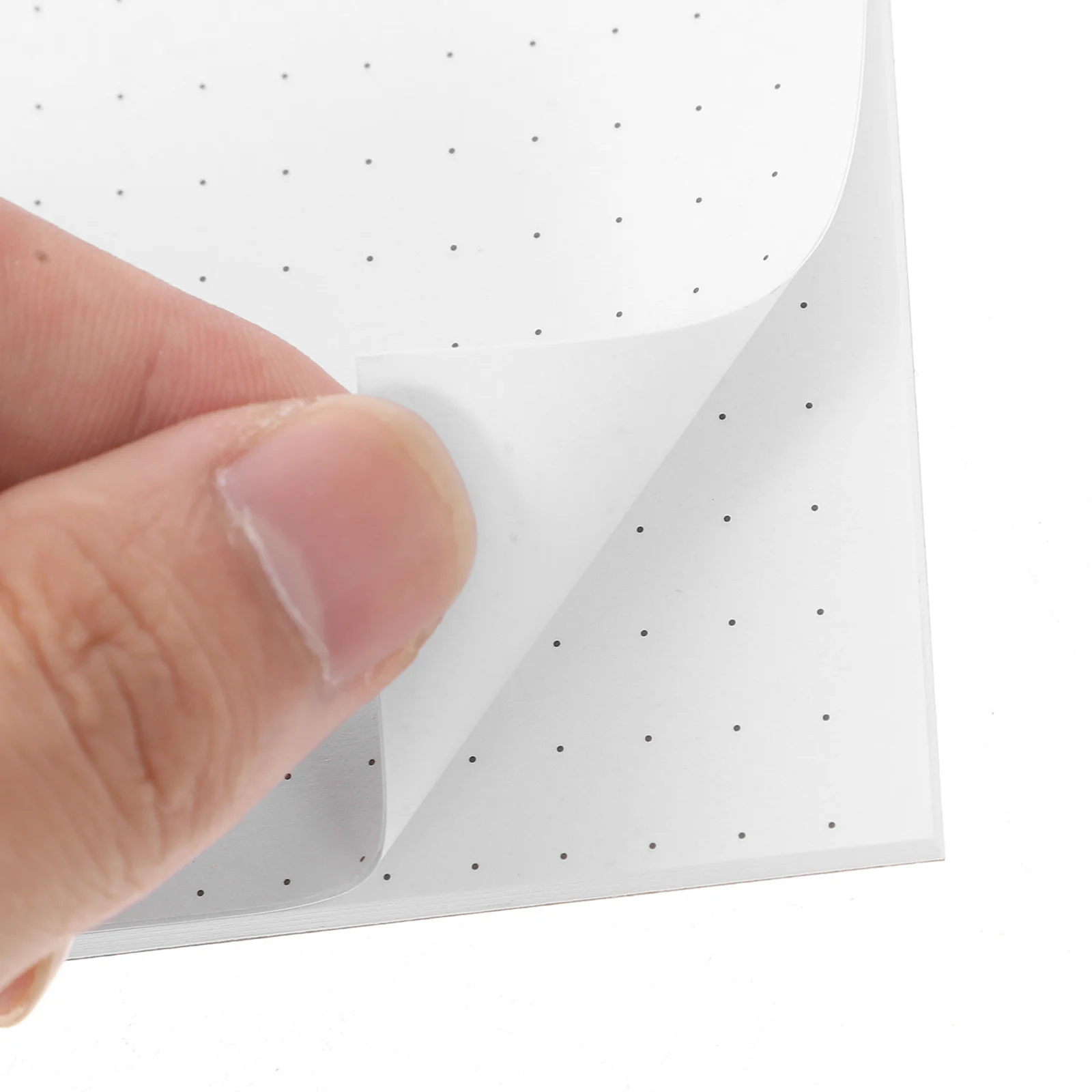 5Pcs A7 Mini Gepunktete Notizblock Ersatz Refill Set Praktische Memo Pad Taschenformat Dickes Papier Raster Papier Notebook Büro schule