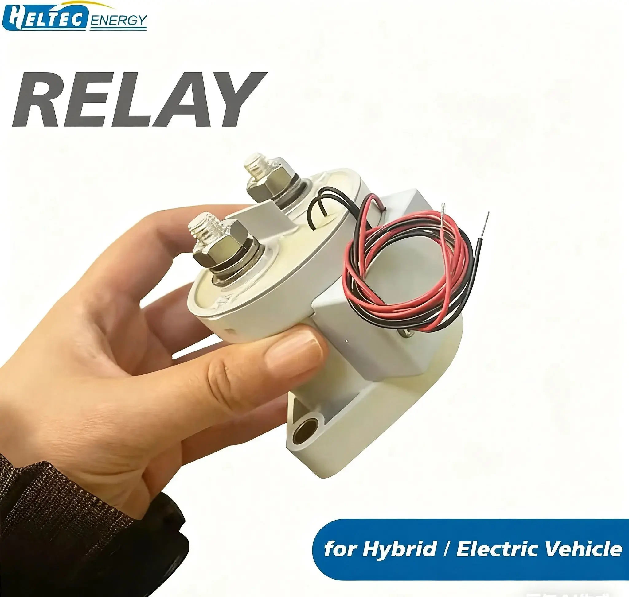Heltec 500 Main Contactor 1000A  High Voltage Current Relay Applications for Battery Charging System / Hybrid / Electric Vehicle