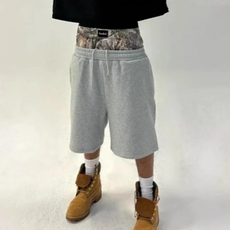 

Camouflage Shorts Men's Fashion Spring 2025 Cross-Border Cargo Pants Other Material 100% Detailed Fit Available in Stores
