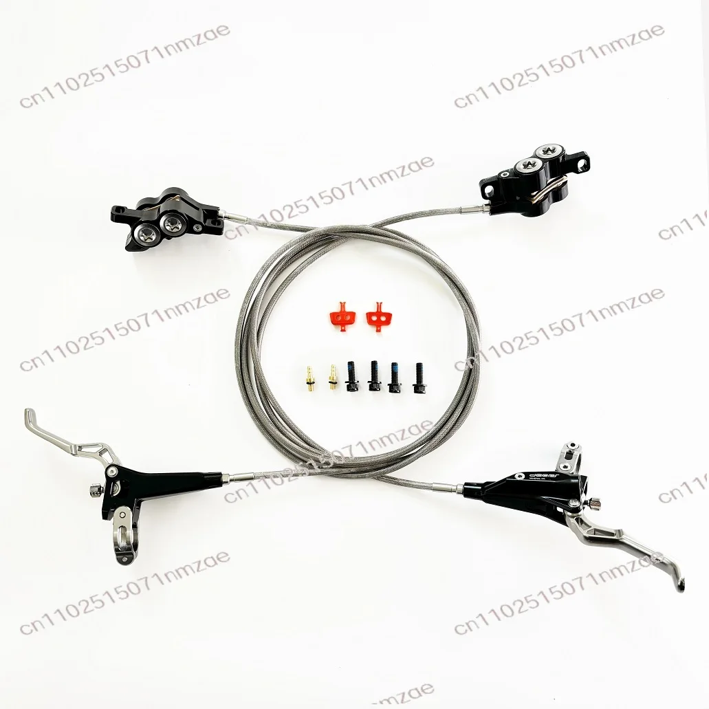 160 220 mm rotor size for children's bicycles and high-speed 120 km/h 4-piston hydraulic disc brakes