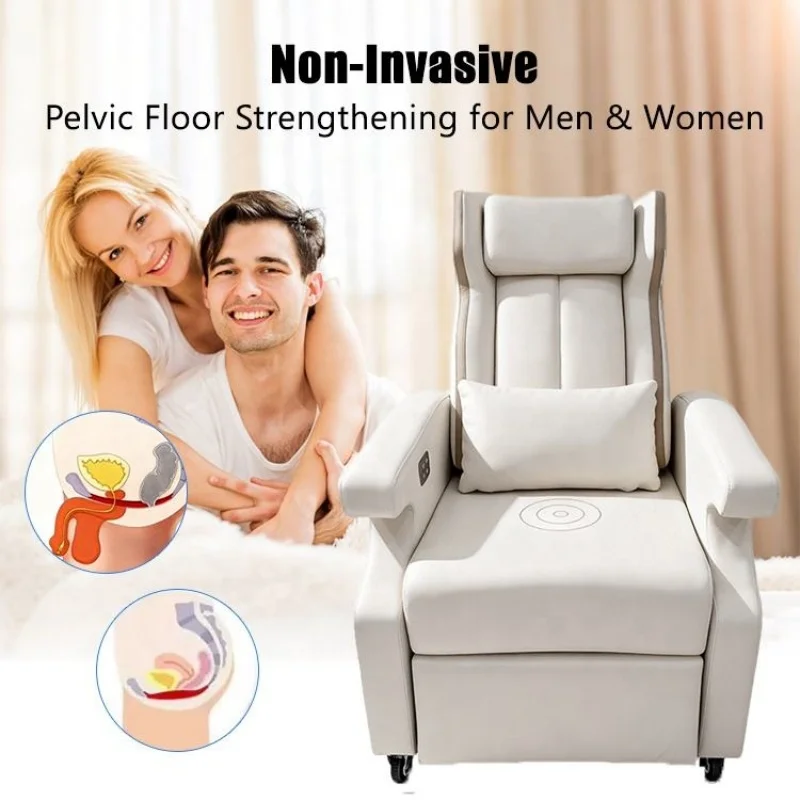 EMS Muscle Stimulator Chair Electromagnetic Postpartum Repair Urinary Incontinence Pelvic Floor Chair