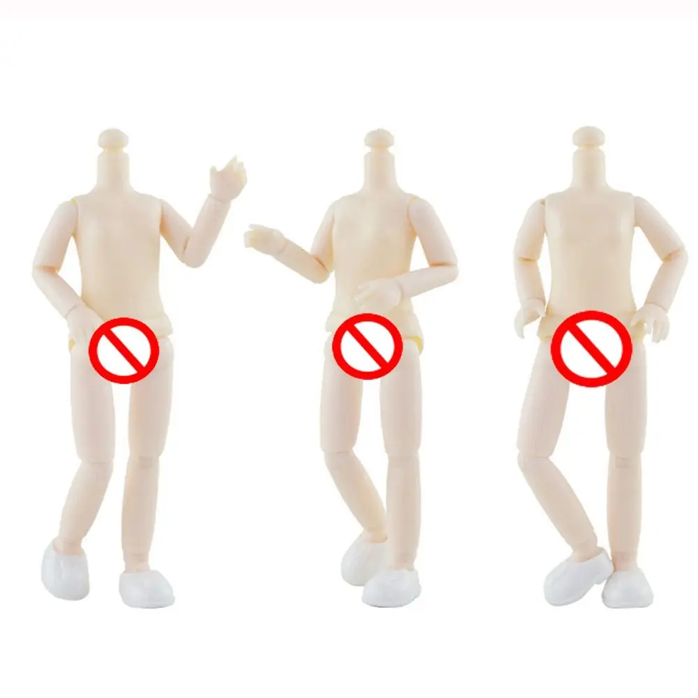 Gift DIY Change Makeup Height 9.5/11/12/15.5cm 13 Movable Joints Spherical Jointed  Body Nude Dolls