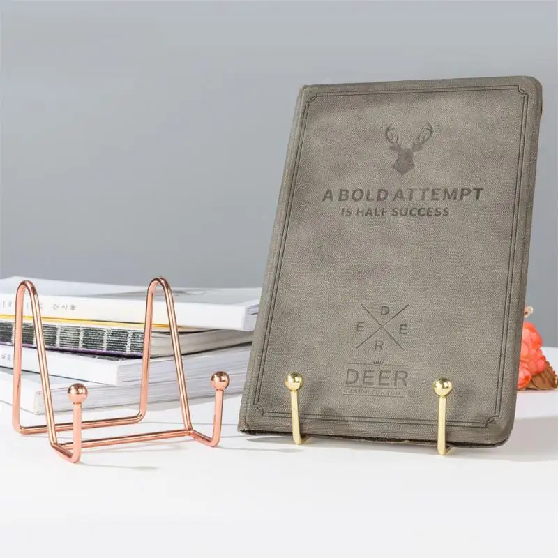 Iron Art Magazine Display Stand Dish Rack Plate Bowl Picture Frame Photo Book Pedestal Storage Holder Ornaments Dish Storage