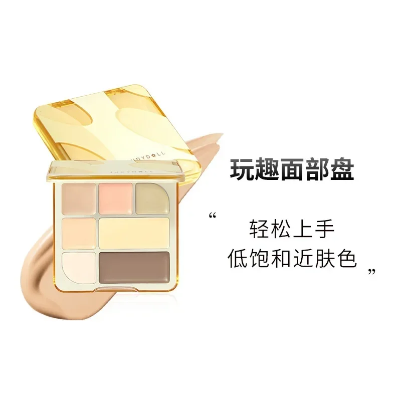 Judydoll Moisturize Concealer Palette Brightening Concealer Cream High Coverage Long-Lasting Rare Beauty Female Makeup Cosmetics