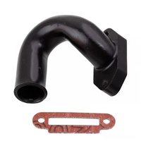 Alloy Exhaust Manifold & Engine Proof Gasket Gas for 1/10 HSP Unlimited Exhaust Manifold Gasket Nitro RC Car Parts 02031