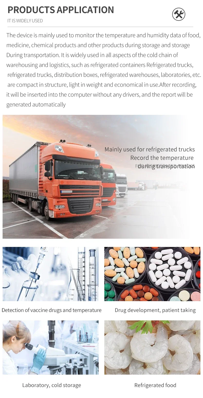 Temperature Humidity Data Logger RC-4/4HC/5/5+/GSP-6/GSP-6 Pro AB-10T/ Digital USB NTC Sensor High Precision Recorder