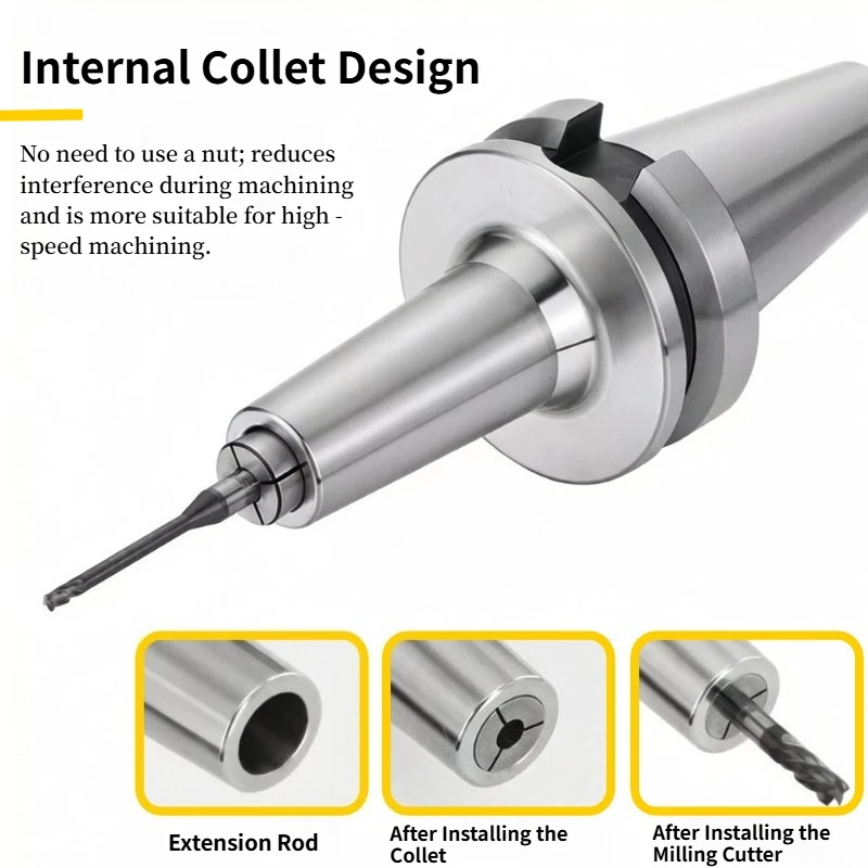 BT BT40 BT30 BT50 DC SDC high-speed tool holder bracket tool Collet matched with DC4 DC6 DC8 DC12 tool holder chuck Collet