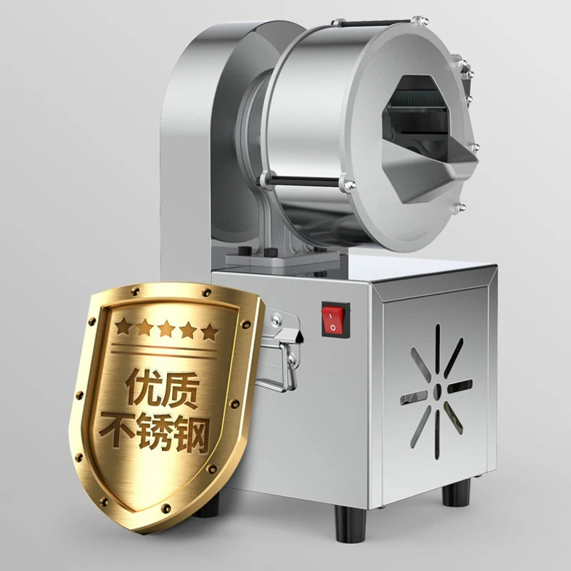 Chopper Potato Cutter Machine Commercial Electric Industrial Automatic Cut Food Carrot Cabbage Onion Vegetable Cutter For Sale