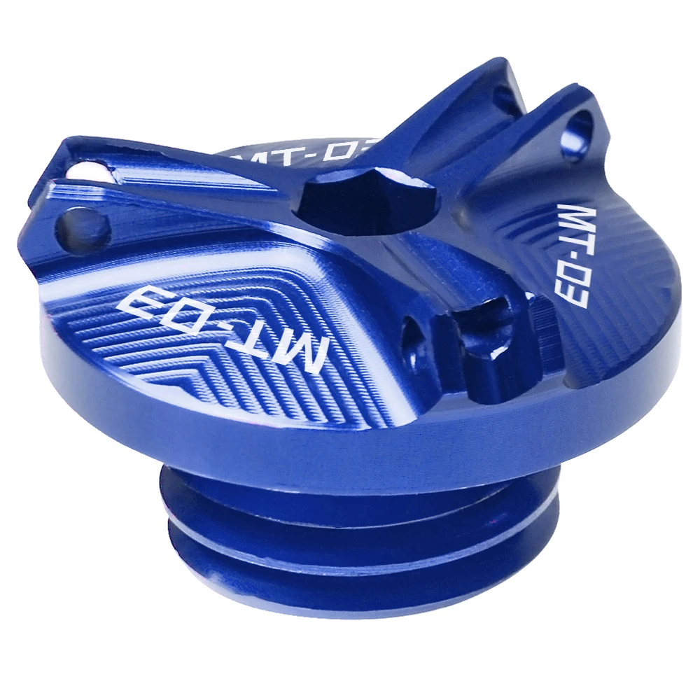 

For Yamaha MT03 MT-252016-2019 2018 2017 Motorcycle CNC Engine Oil Filler Cup Plug Cover Cap Screw Accessories