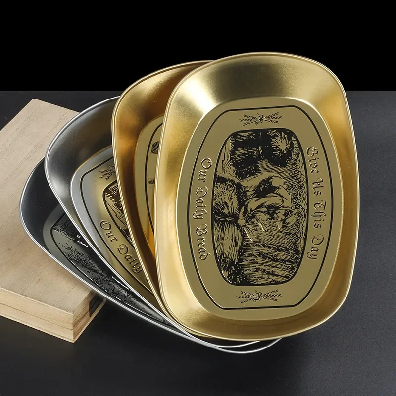 

Винтажная жесть, европейский стиль, ветряная мельница, поднос для травы, портативная трубка, ручной рулонный поднос для сигарет, аксессуары для курения