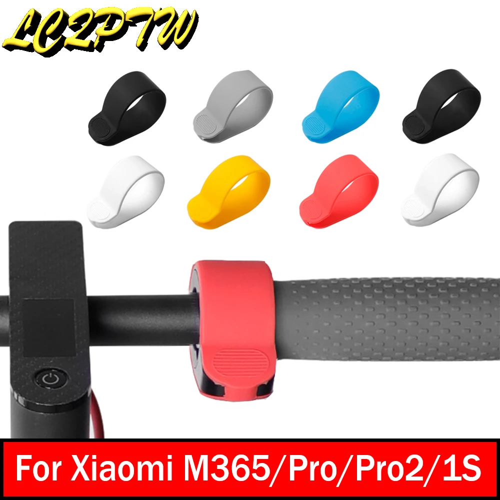 Scooter Handlebar Silicone Sleeve Thumb Throttle Accelerator Protective Cover For Xiaomi M365/Pro/Pro2/1S / Mi 3 Rubber Cover