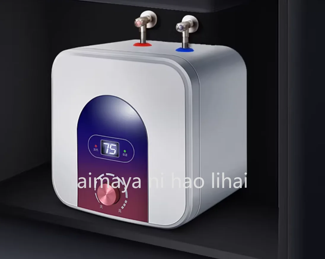12L Under Sink Instant Water Heater 1st Grade Energy Saving Tank Storage Electric Digital Display Touch Control Kitchen