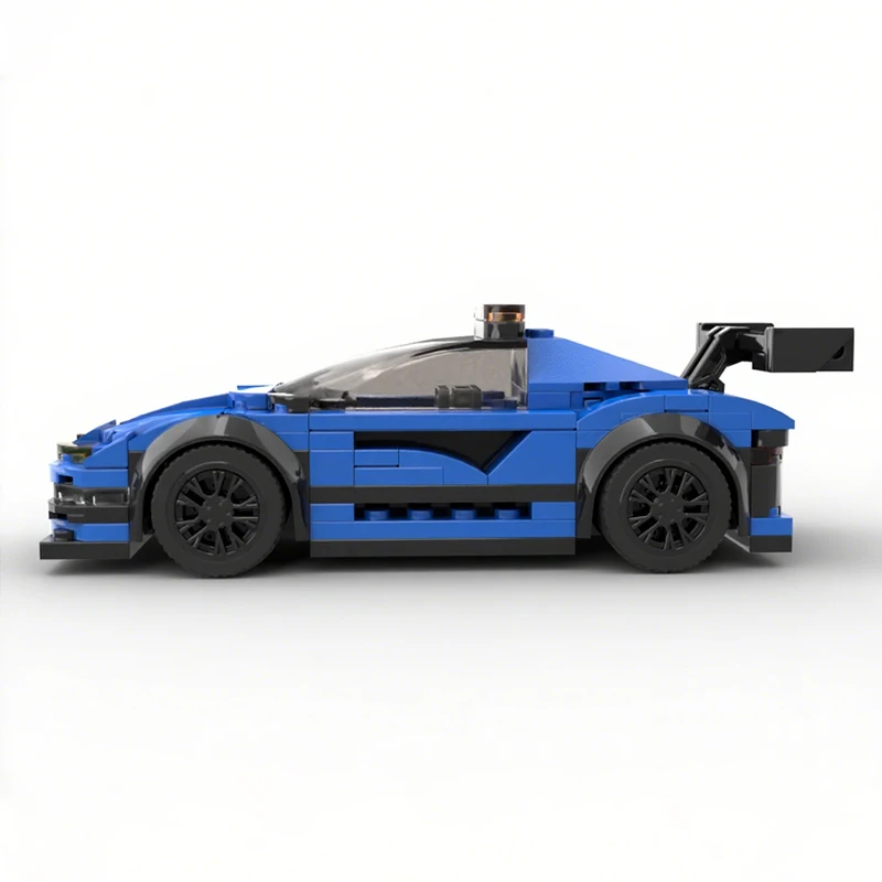 

161PCS MOC Formula X Safety Car Mini Racer Track Speed Model DIY Model Building Blocks Birthday Toys Gift