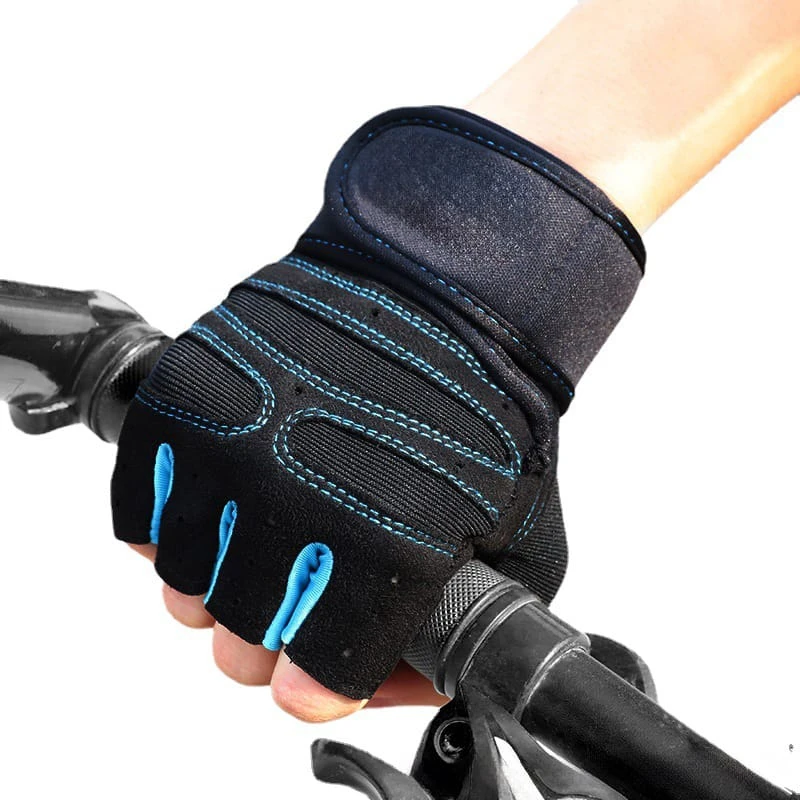 Anti-Slip Shock-Absorbing Pad Fishing Cycling Training Glove Half Finger Quick Release Wrist Support Gloves