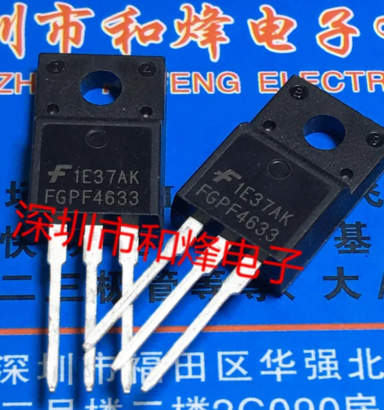 

20PCS/LOT FGPF4633 TO-220F 330V 300A Datasheet - Electronic Component for Professional Use