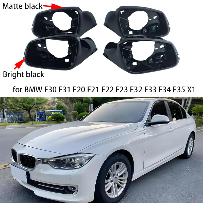 

Car Side Mirror Frame Holder for BMW F30 F31 F20 F21 F22 F23 F32 F33 F34 F35 X1 Glass surround housing trim E84 Wing
