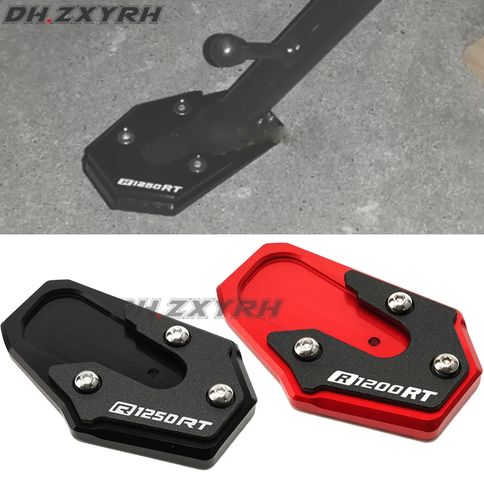 For BMW R1200RT R1200ST R1250RT R1250RS R 1200 1250 RT/RS Motorcycle Accessories Kickstand Foot Side Stand Extension Pad Plate