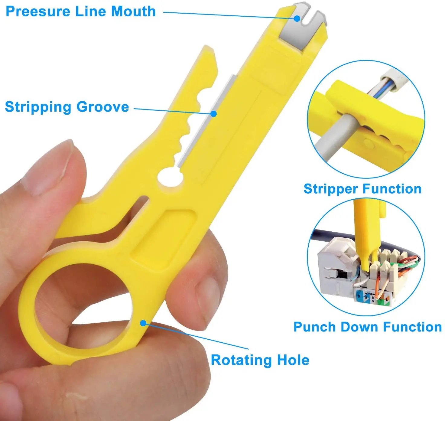 Imagem -05 - Ethernet Crimping Tool Grupo Network Cabo Tester Cut And Strip Tool Rj45 Rj11 Rj-11 6p Rj-12 8p Rj45