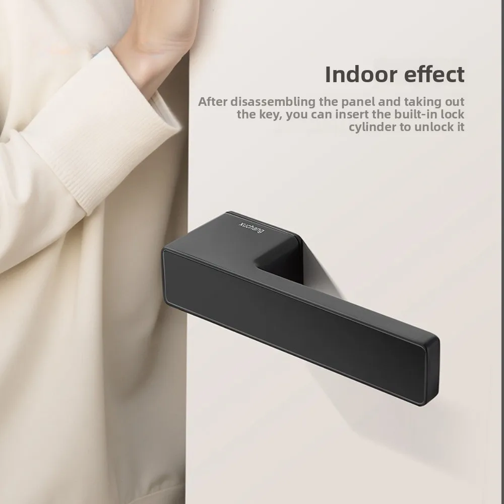 

Новый минималистичный экологический замок для бытовых дверей, спальни, деревянные дверные ручки, магнитные всасывающие и бесшумные замки