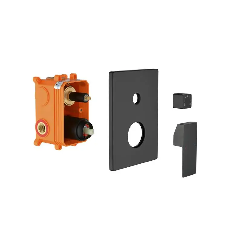 

3-Way Outlet Solid Brass Shower Diverter Valve Mixer Rough-In Valve Kit Replacement