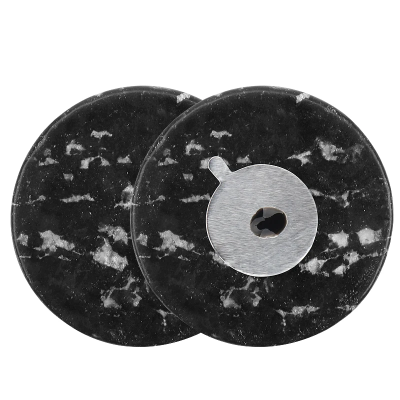 1Pcs Eyelash Glue Adhesive Pallet Grafting Gasket Round Pallet Jade Stone Eyelash Extension Glue Pallet Holder Pad Makeup Tool