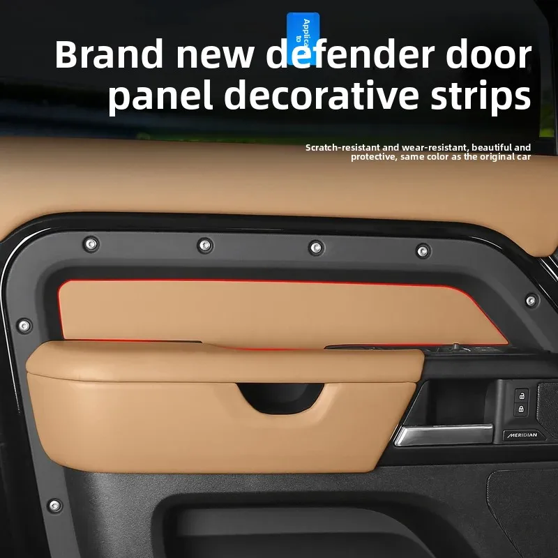 

Декоративные планки дверной панели для Land Rover Defender 90 110 130 2020-2024 2025 Defender, аксессуары