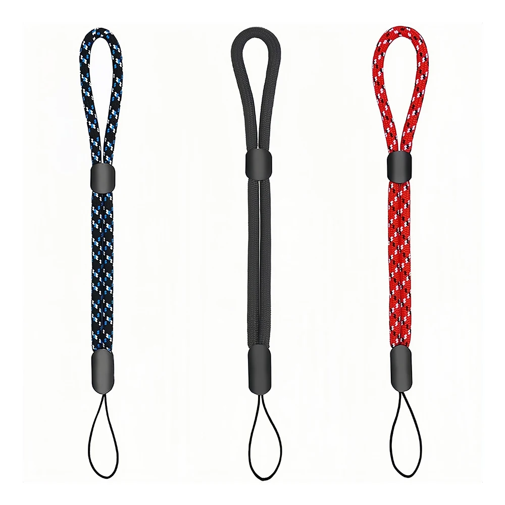 5 Stück 12-45cm Handyhüllenband USB-Schlüsselband Kurzes Lanyard Verstellbare Handschlaufen Anti-Verlust-Handgelenksband für Schlüsselanhänger, Handy, Kamera – Detail 4