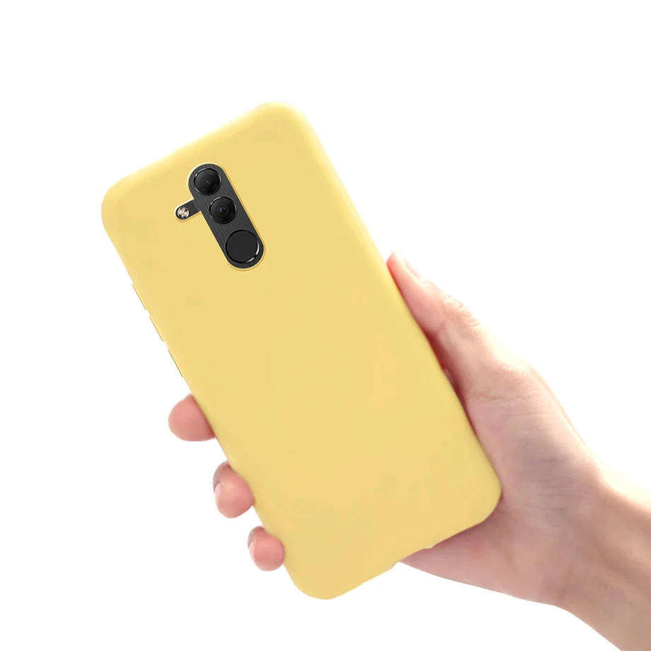 Telefon Fall Für Huawei Mate 20 Lite Fall Abdeckung Silikon Ultra Dünne Schlanke Weiche Feste Matte Zurück Abdeckung Mate 20 Lite 20 Lite fall Coque – Detail 9