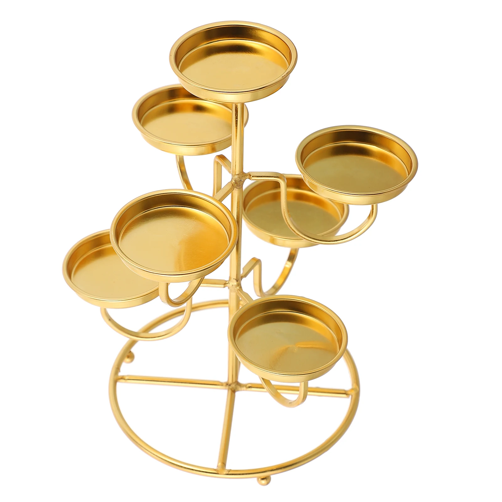 

Delicate Stand Exquisite Candlestick Holder Household Decorative Candleholder Party Festival Decoration