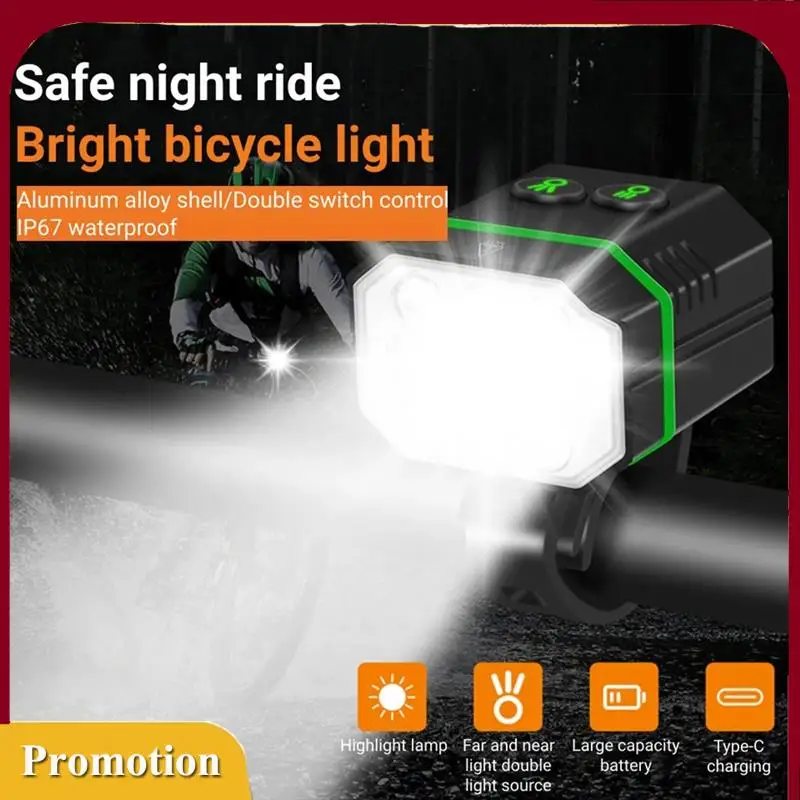 

Горячее предложение! 1500 лм IP67 водонепроницаемые велосипедные фары с быстрой зарядкой, передний фонарь для велосипеда, фонарик для езды на велосипеде, оборудование из алюминиевого сплава