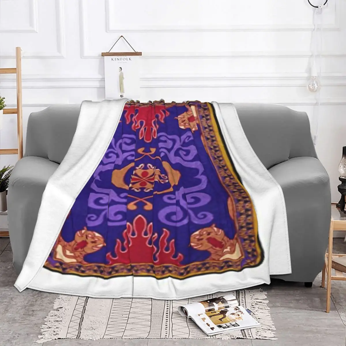 Aladdin Magic Carpet 103 Anime Throw Blanket Blankets And Throws Throw Blanket