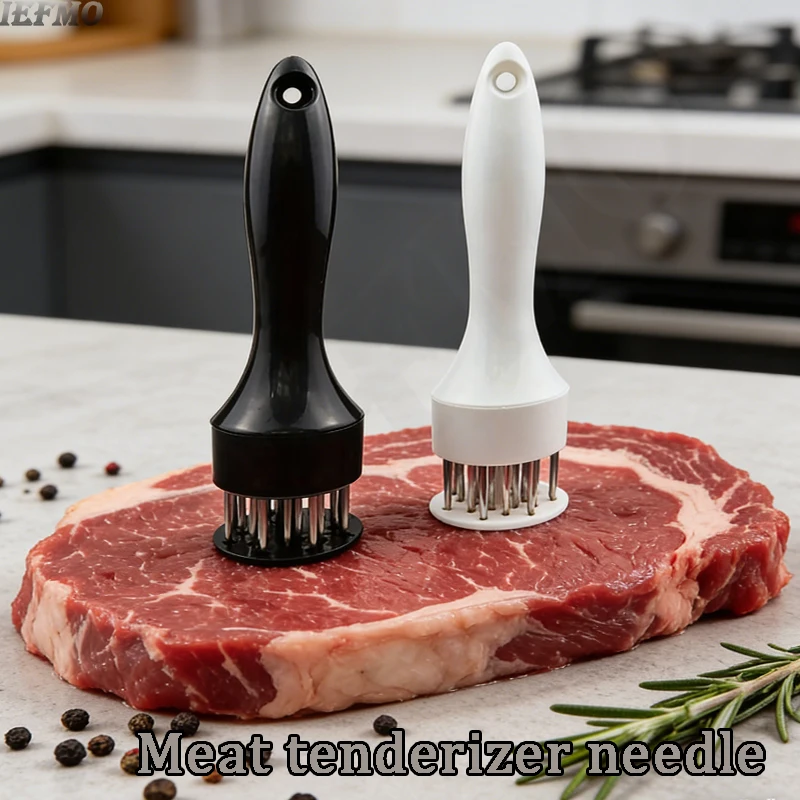 Fleischklopfernadel aus Edelstahl, Mehrzweck-Fleischstampfer für Hühner, Steak, Schweinefleisch, Küche, Kochen, Rindfleischklopfer