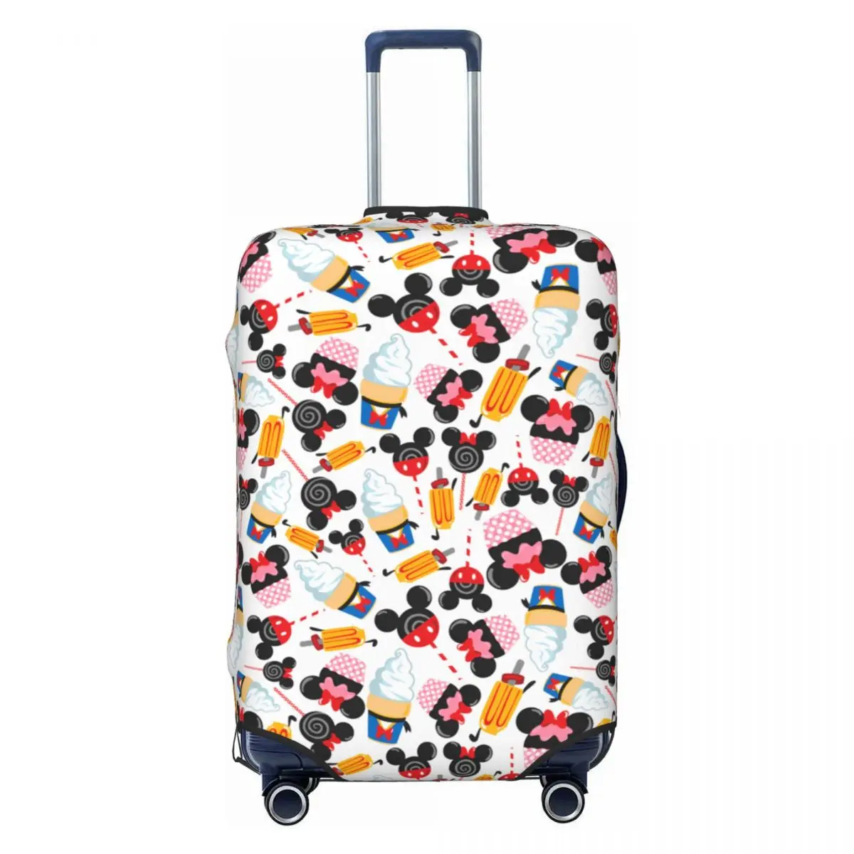 

Custom Anime M-Mickeyes Mouse Luggage Cover Elastic Travel Suitcase Protective Covers Fits 18-32 Inch