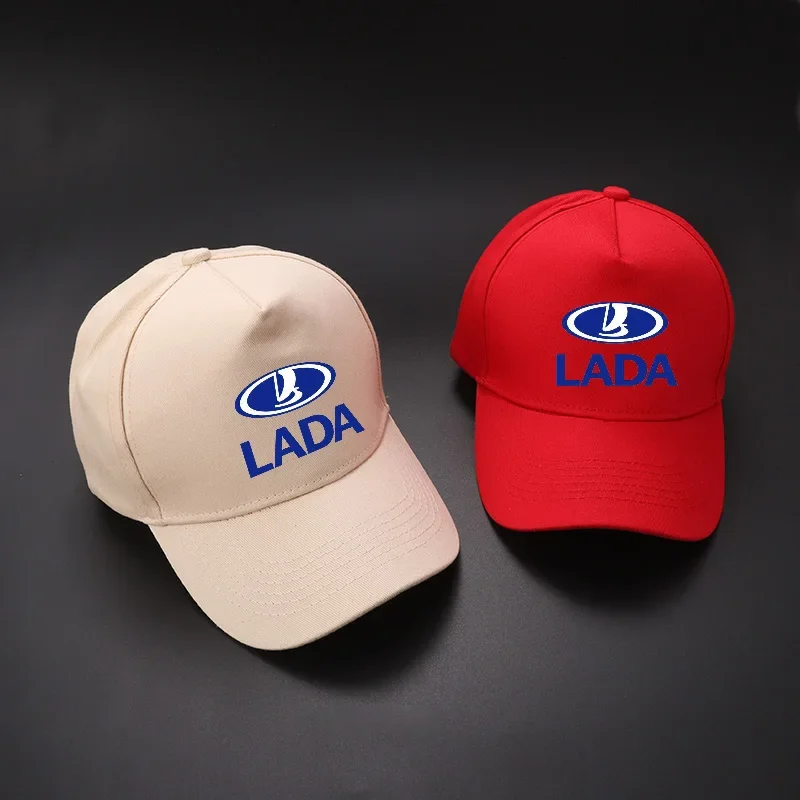 

for Lada VESTA Niva Kalina Priora Granta Largus Vaz Samara Car Hats Casual Baseball Caps Sunscreen Cotton Ventilate Hat