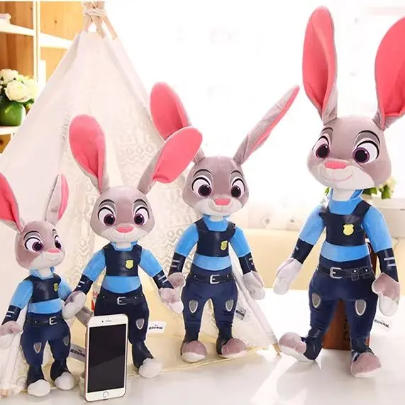 2026-راغدول زوتوبيا دمية قطيفة جودي دمية نيك دوول هدية للأطفال دمية الزوجين