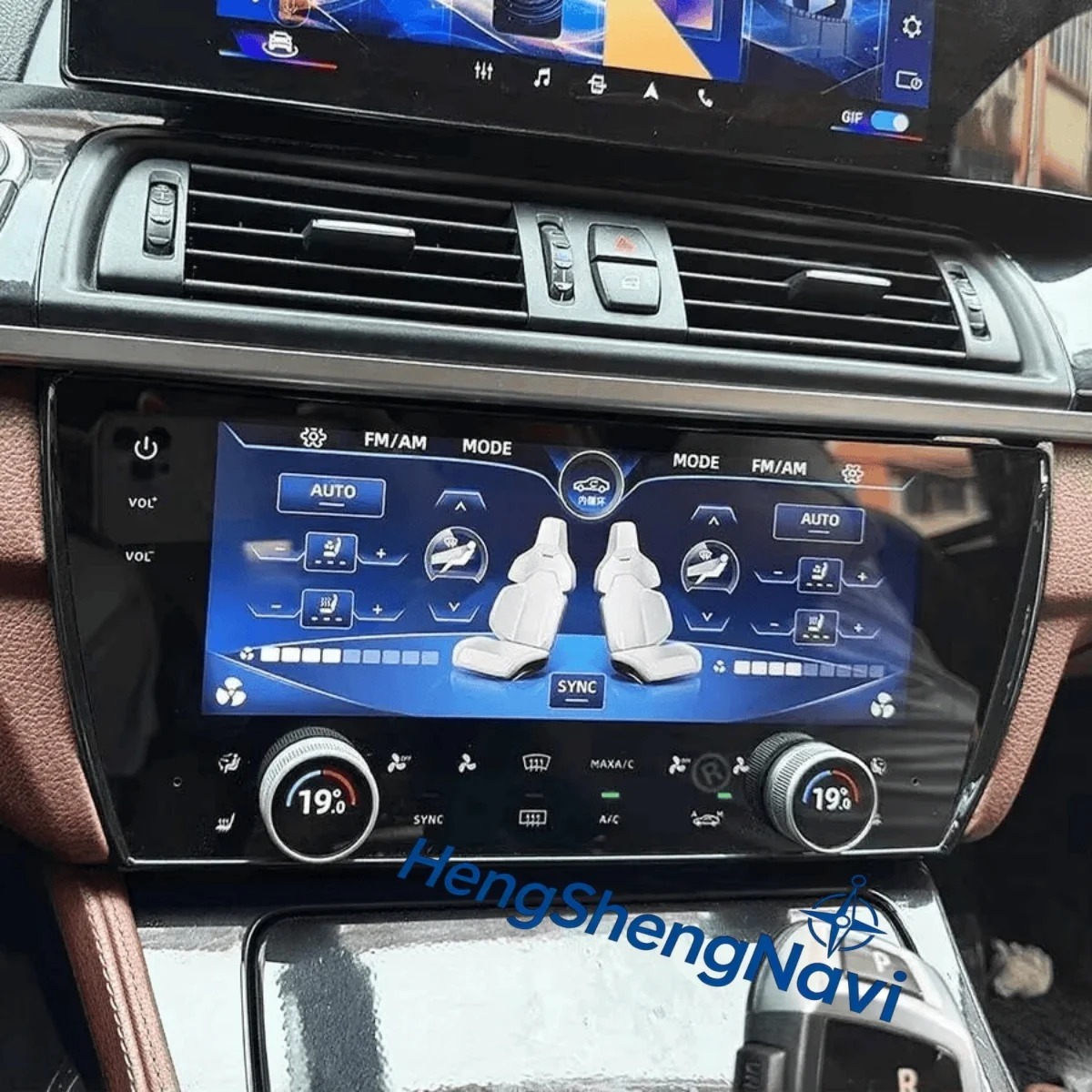 New Arrival TOP 10.25“ AC Screen For BMW 5 Series F10 2011 2017 Car Digital Panel Climate Control LCD Air Conditioning Display