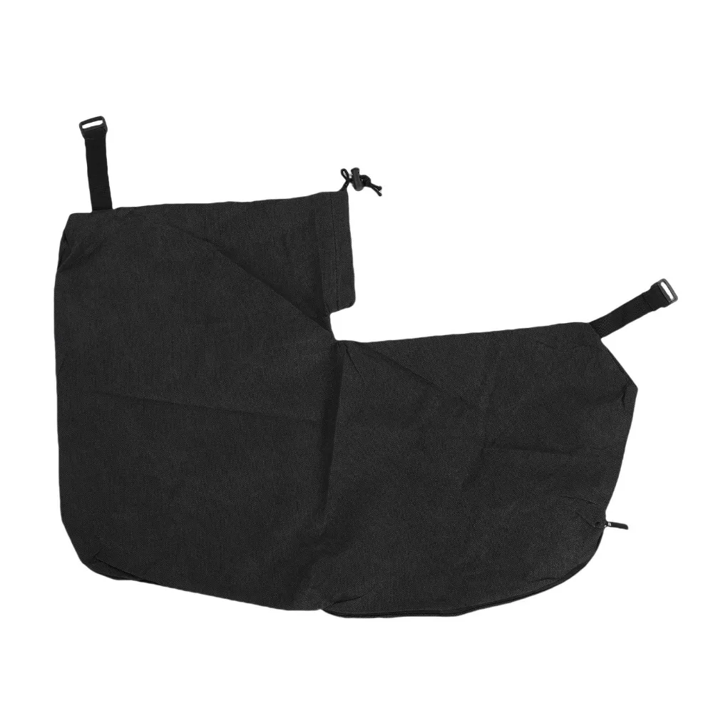 Durable Non Woven Fabric Leaf Blower Bag Black Universal Debris Catcher Bag Compact Tear-Resistant Vacuum Cleaner Bag